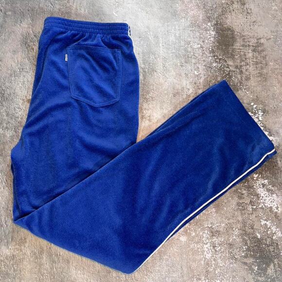 Vintage 80s Levis Olympics Velour Track Pants. Blue Size Large 32 x 32 - Picture 3 of 7